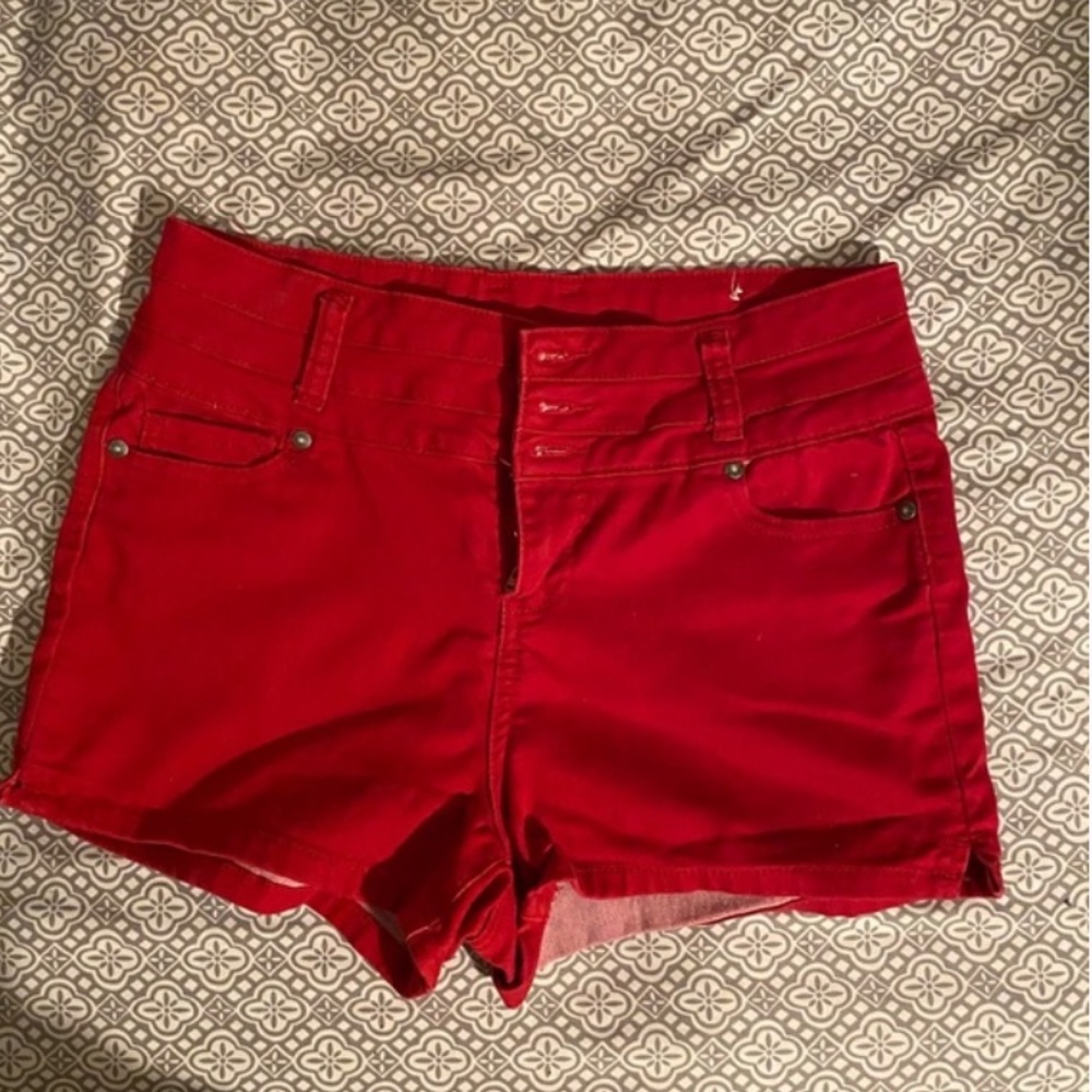 High waisted shorts